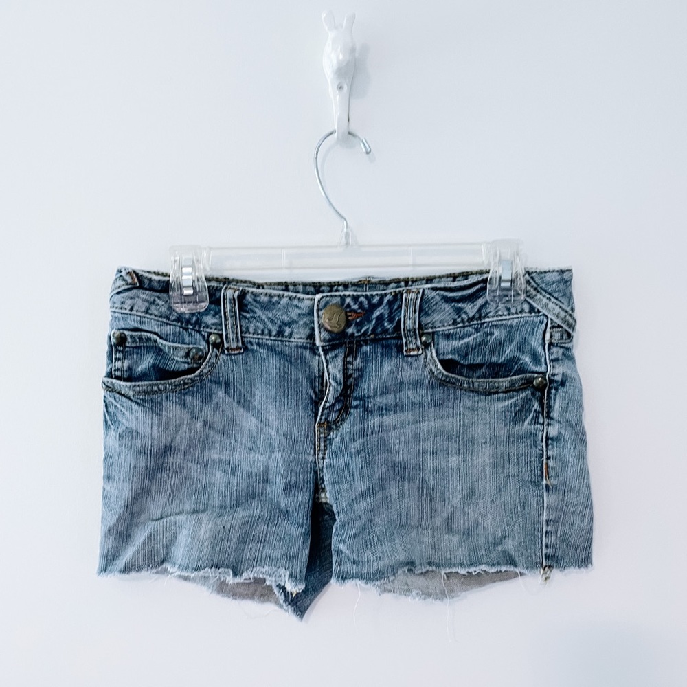 Frayed Free People Jean Shorts
